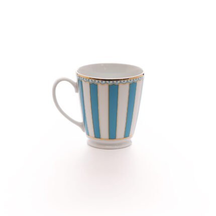 فنجان قهوه مخطط