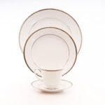 طقم نوريتاكي كامل 127 قطعة – ابيض ذهبي